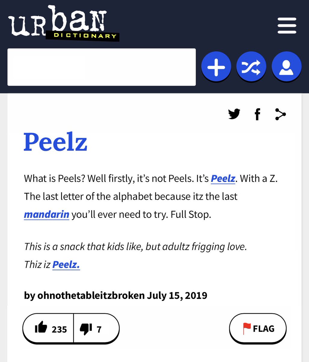 Thiz iz Peelz #urbandictionary