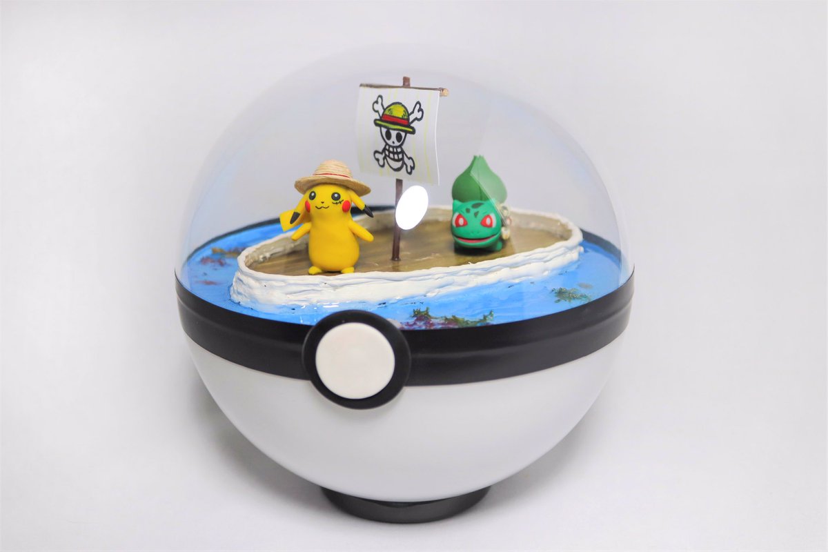 poketatss's tweet photo. ◖Pokemon x One Piece Ø160mm 
#pokemon #onepiece https://t.co/QaVigyBJBD