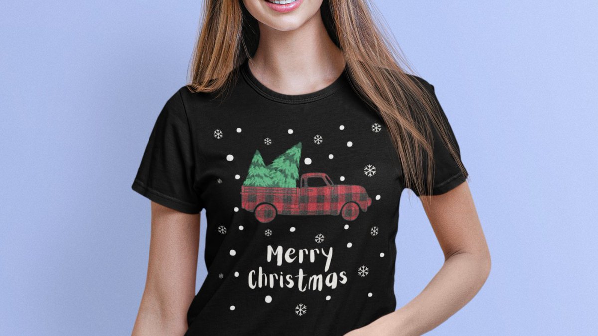 LuceeRoseDesign's tweet photo. Merry Christmas Shirt, Buffalo Plaid Truck, Red Truck Christmas Tree Tee, Red Plaid For Holidays, Family Shirt, Happy Holidays, Xmas Gift 

https://t.co/jVfYft2trH 

#christmas #christmassweater #winter #christmasshirt #christmasdecorations #christmastree #festive #snow  #xmas https://t.co/08UnbAtUsv