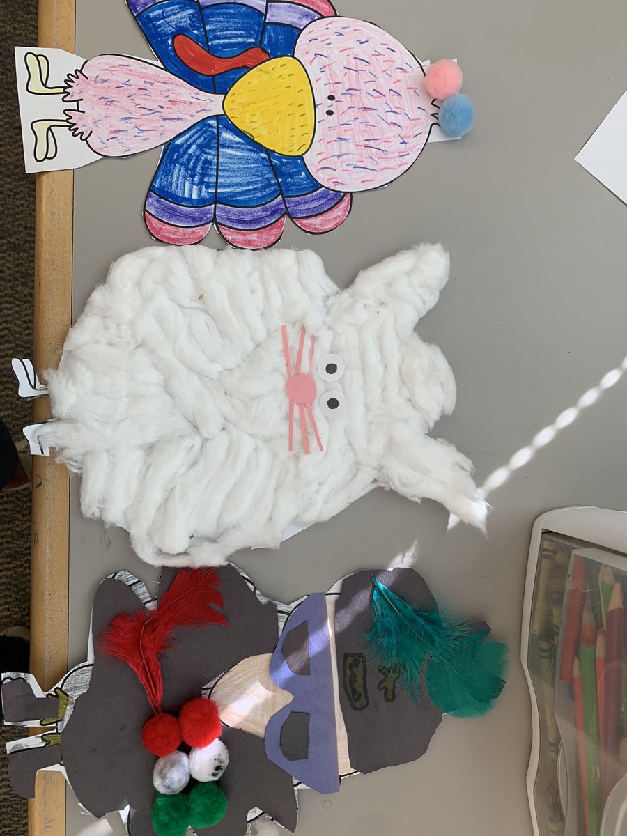 RBMSSchmitt's tweet photo. “Disguise a Turkey”  Mrs. Schmitt &amp; Ms Schaefer’s class hid turkeys so they wouldn’t become Thanksgiving dinner! #RBBisBIA https://t.co/eNjkU68hoe
