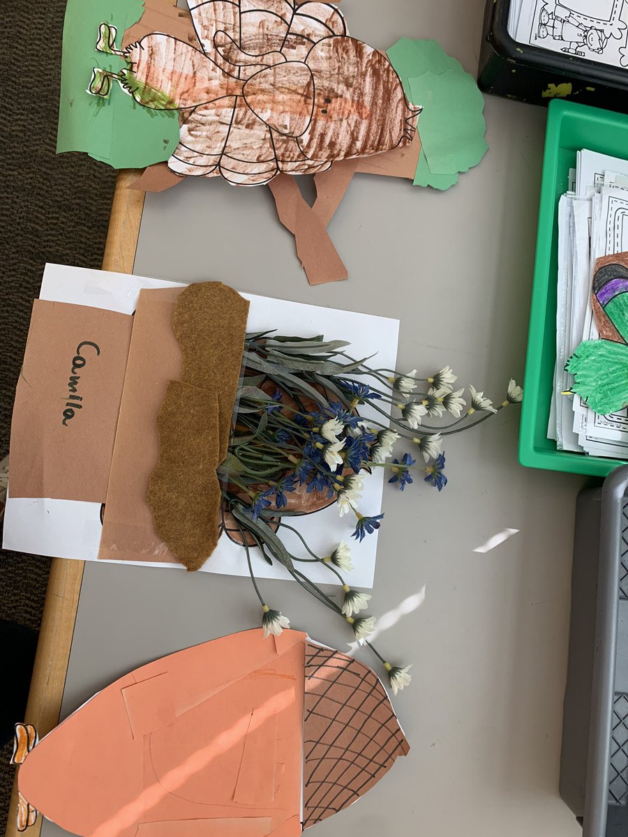 RBMSSchmitt's tweet photo. “Disguise a Turkey”  Mrs. Schmitt &amp; Ms Schaefer’s class hid turkeys so they wouldn’t become Thanksgiving dinner! #RBBisBIA https://t.co/eNjkU68hoe