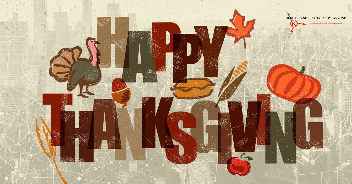 HOkaneElectric's tweet photo. From all of us at Hugh O’Kane, we hope you and your loved ones have a very Happy Thanksgiving.

Enjoy the day tomorrow!

#HappyThanksgiving https://t.co/PMNRXawhgy