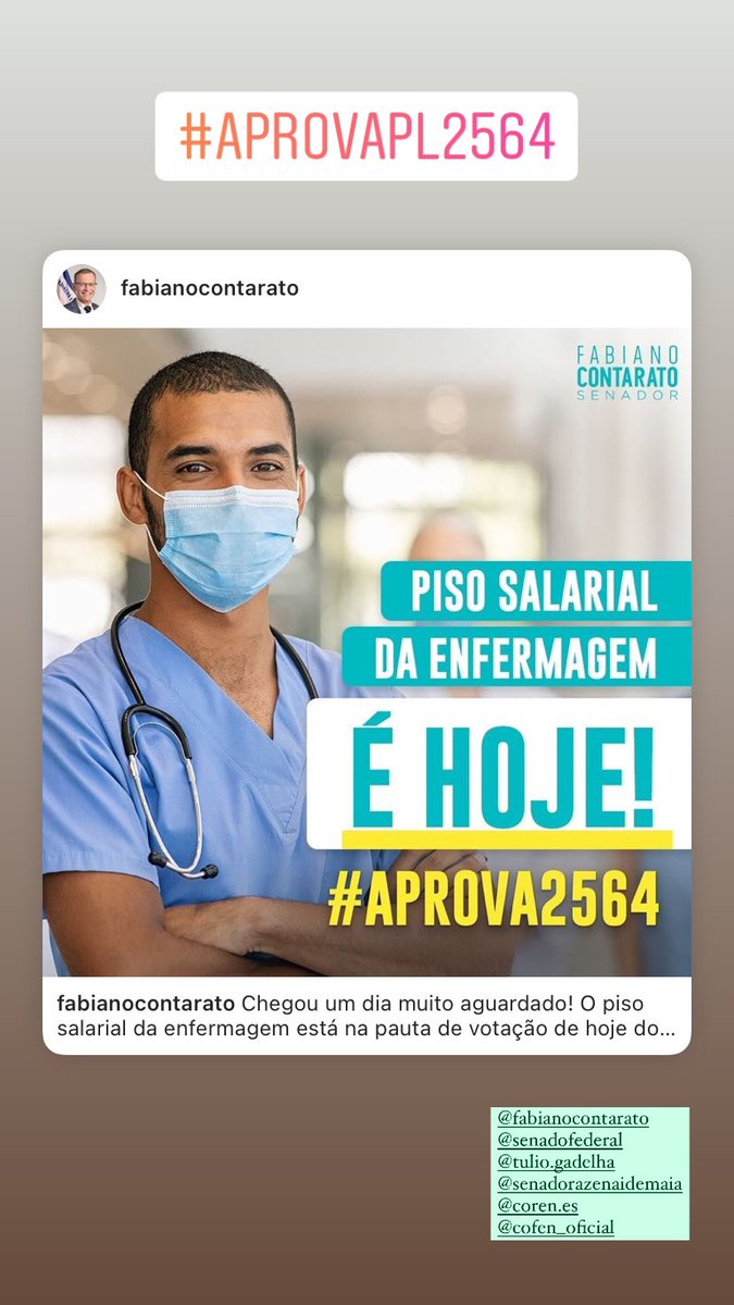 Priscilasa30's tweet photo. #aprovapl2564 
#ValorizeAEnfermagem https://t.co/O8pWQwUx1n