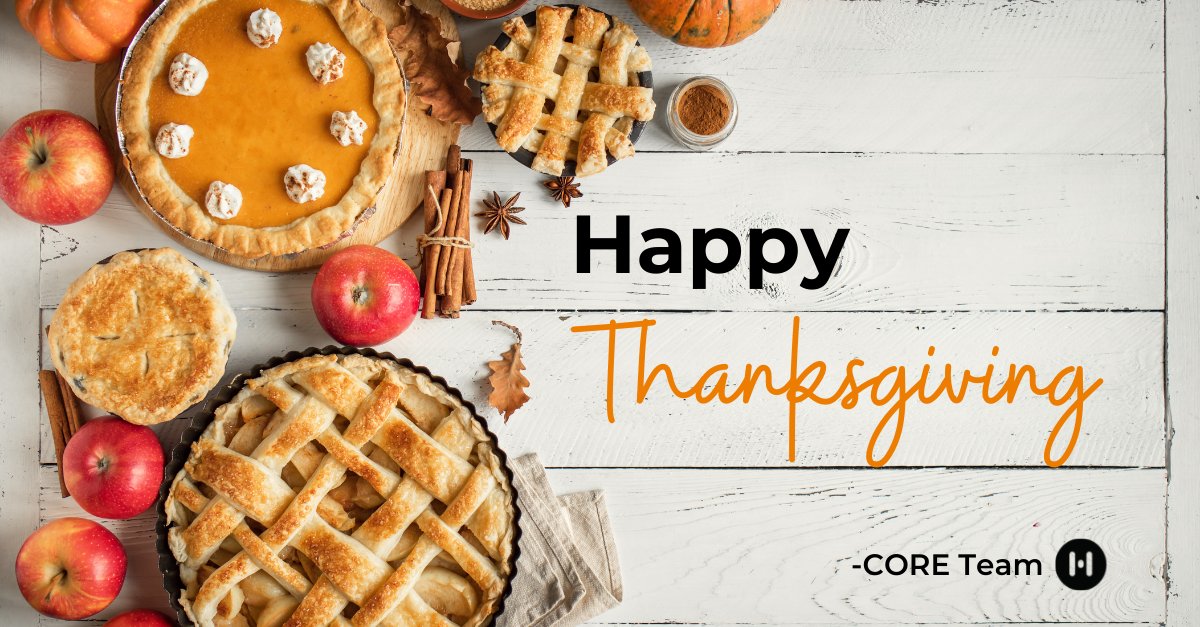 HypercoreN's tweet photo. Happy Thanksgiving from all of us here on the Hypercore Team! #happythanksgiving #hypercorenetworks #morethanaprovider https://t.co/NY3qSzejld