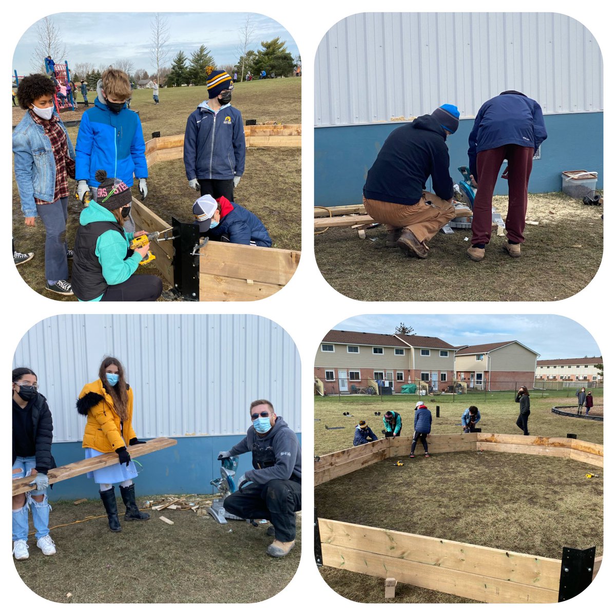 Our Grade 8 students are getting great exposure to skilled trades today! #oyap <a href="/vdimarcelli/">Vanessa Di Marcelli</a> <a href="/LDCSB/">London District Catholic School Board</a>