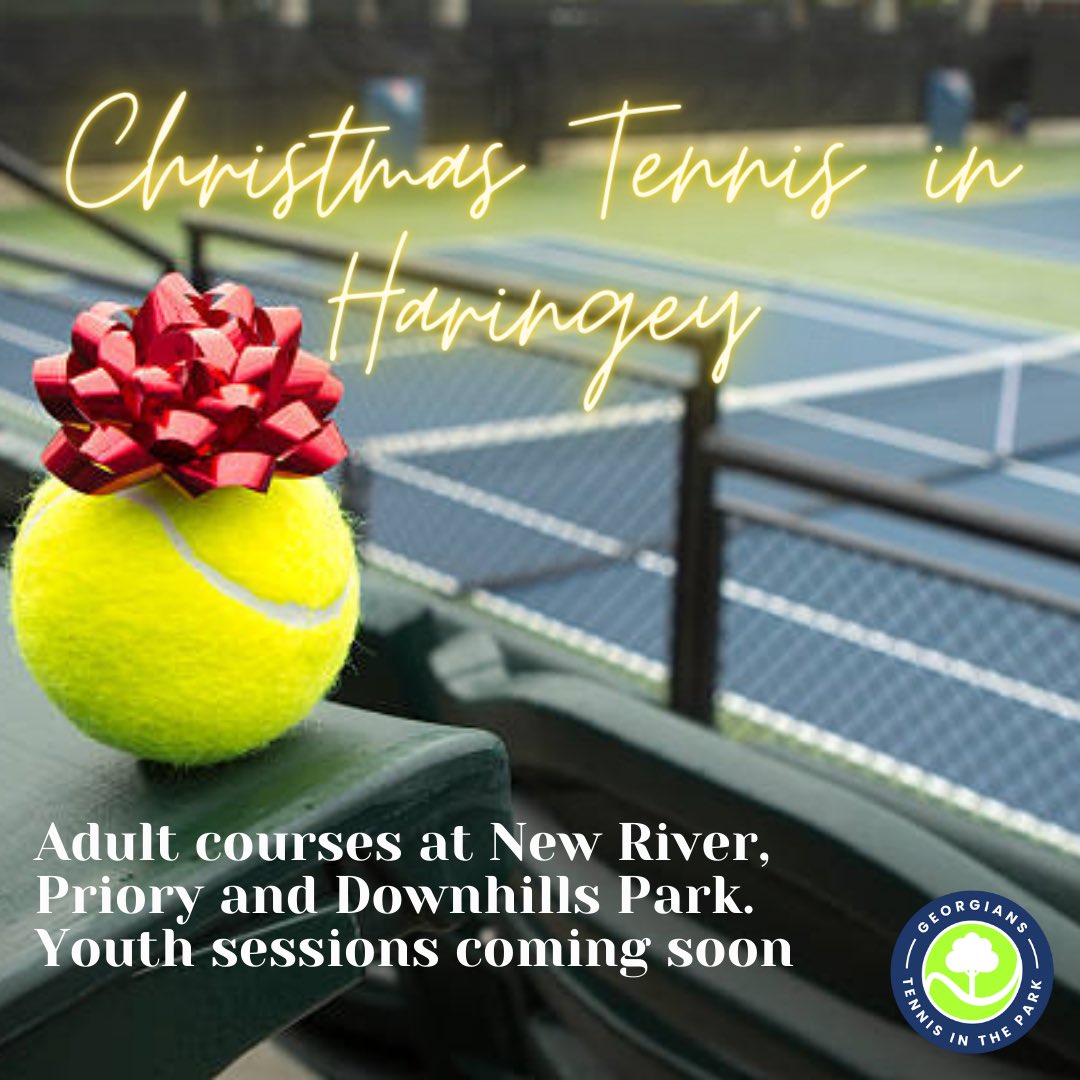 🎄🎅🎾

We ❤️ #Christmas almost as much as we ❤️ #Tennis 🎾

We have got a number of Adult Group Coaching courses launching 🚀 before Christmas 🎄and then taking a quick break before returning 💪 in the New Year 🎉🎊🍾

Check them out: clubspark.lta.org.uk/GeorgiansTenni…