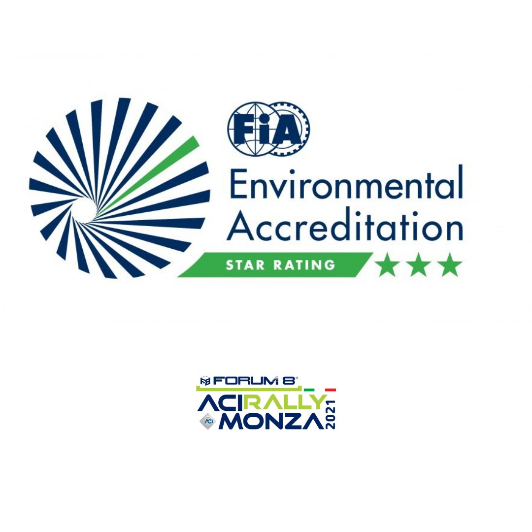 Mission accomplished!
The FORUM8 <a href="/AciRallyMonza/">ACIRallyMonza</a> gets the FIA 2 Star ⭐️⭐️
The initiatives in support of the environment and the program of green policy have earned the race and the organizers the valuable recognition of the FIA.
#acirallymonza #wrc