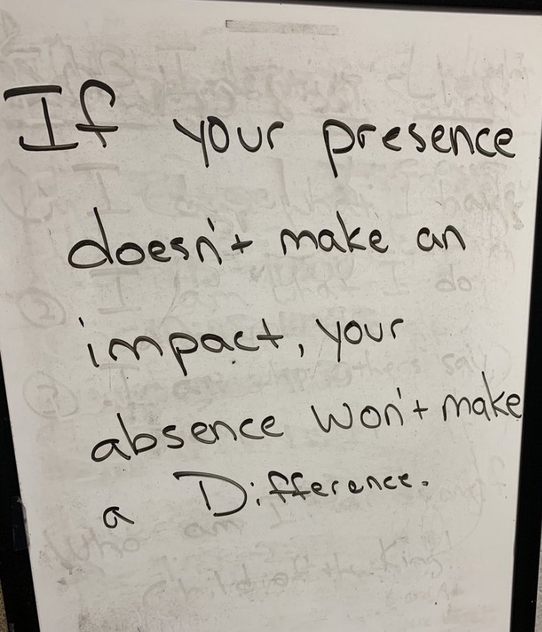 DrewMaddux's tweet image. Be where your feet are!