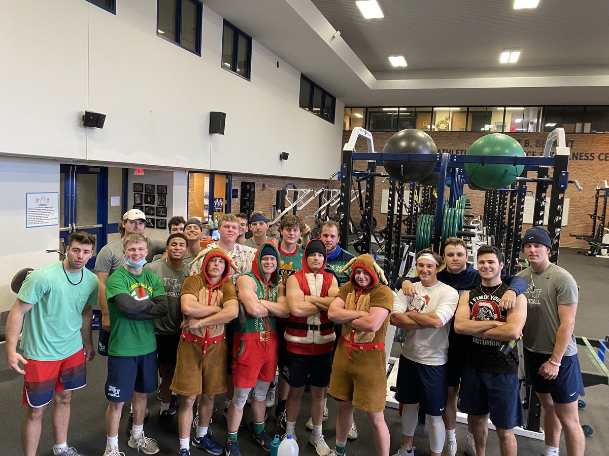 NorthwoodSnC's tweet photo. Last lift of the semester, @NUbaseballMI had a little fun #WellnessWednesday https://t.co/ispu6RFef1