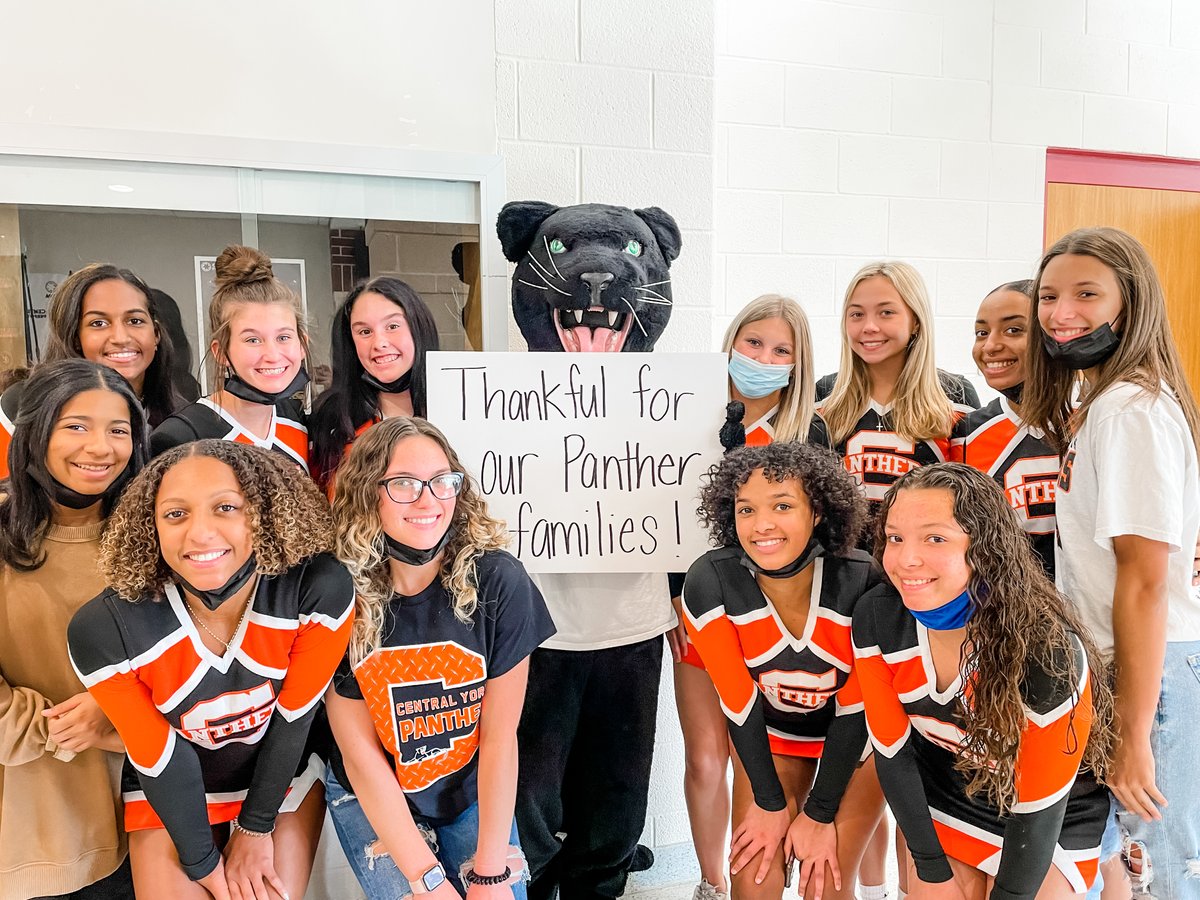 It is often easy to get caught up in the rush of everyday life, making it important to stop and enjoy the small things this Thanksgiving. We are thankful for the entire Panther community. 🖤🧡  #CYSDProud #CentralYork
