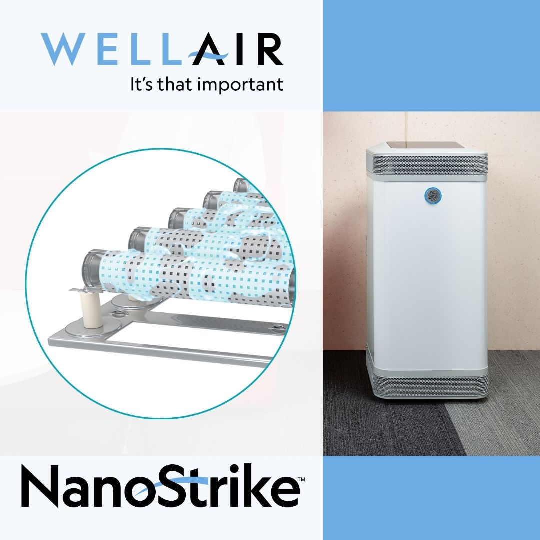 WellAirInc's tweet photo. NanoStrike™ Technology is at the core of all WellAir portable air solutions, including our latest innovation, the Defend 400 (NV 400). 

Learn more about this rapid inactivation technology here: https://t.co/YXhD681UnK

#Defend400 #WellAir #ItsThatImportant #CleanAir https://t.co/NM1EACXxg3