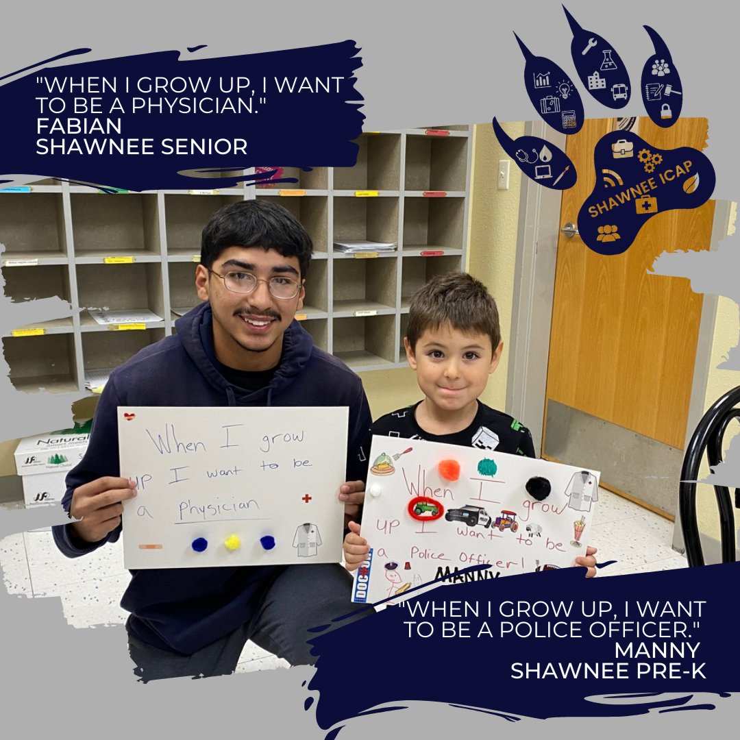 ShawneePublic's tweet photo. Service learning and work experiences are important parts of the ICAP process. At #Shawnee, our students are given opportunities to participate in internships for school credit. #ShawneeSTRONG #OKICAP https://t.co/DFVSUEd8vJ