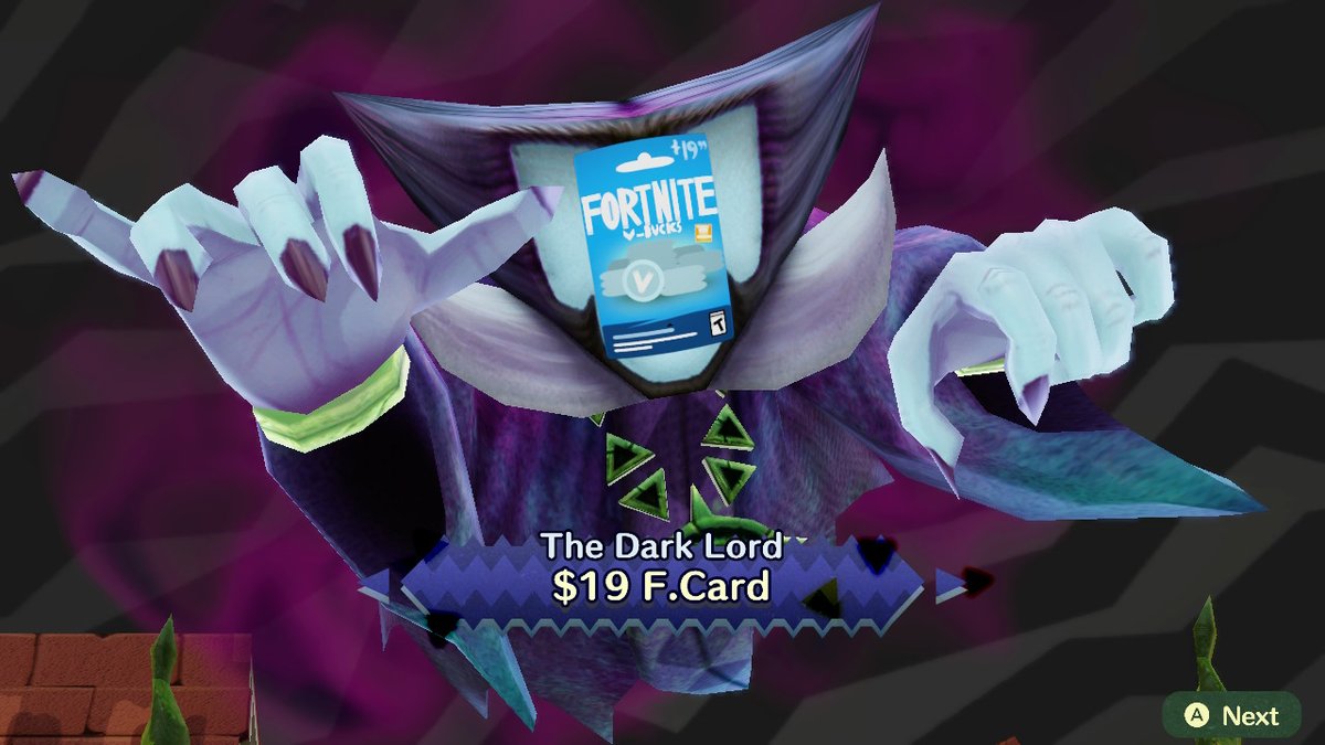 "$19 fortnite card. who wants it?" #Miitopia