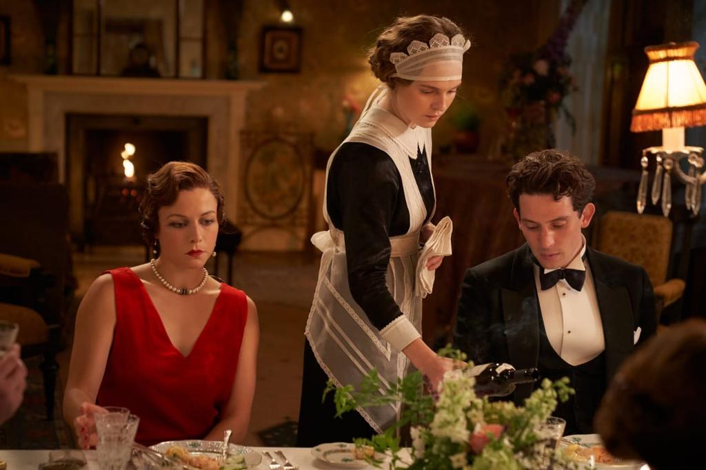 Josh O'Connor, Odessa Young and Emma D'Arcy in Mothering Sunday.