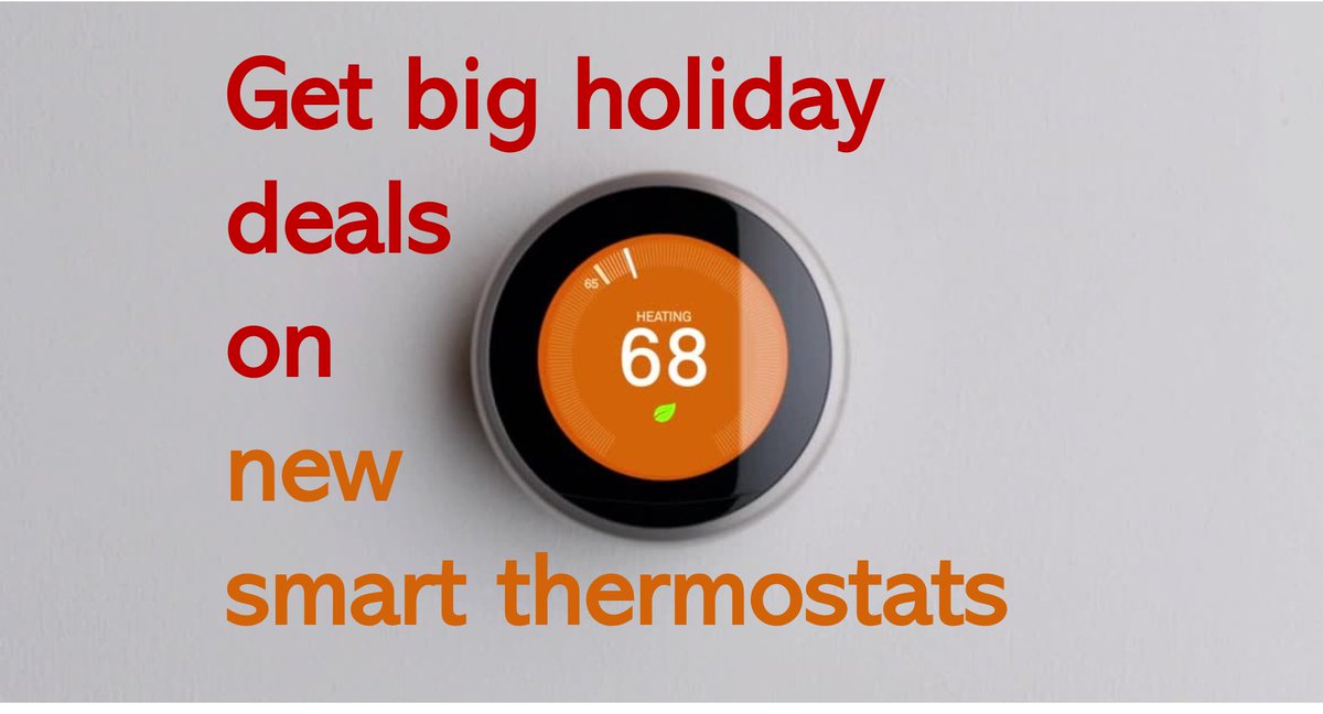nmgasco's tweet photo. In store or online, Black Friday has big sales on smart thermostats. The savings don’t end there – get a $50 rebate from NMGC too. More information here: https://t.co/4QQOZUqWpR https://t.co/hrUqbwwEyp