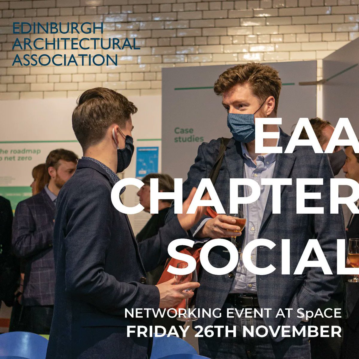EAA CHAPTER SOCIAL AT SPACE
Friday 26th November 18:00-20:30

Still time to reserve a space for our social evening on Friday! Tickets are free and can be booked via link below. BYOB - snacks and glasses will be provided.

buff.ly/3nnluJ6

📷 Stuart Gomes

<a href="/SpACE_Edinburgh/">SpACE-Edinburgh</a>