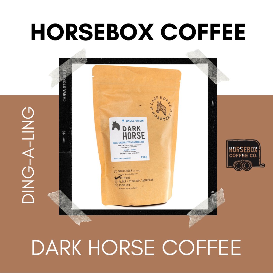 Fidget & Bob (@fidgetbob) on Twitter photo #DingALing item 7 of 7
<a href="/Horseboxcoffee/">Dark Horse Roastery</a> // Dark Horse Single Origin Coffee
Producer: Emily Stewart
Guatemalan Beans have been carefully selected for their very distinctive flavours. The roast profile used brings out its rich, caramelised & chocolatey body.
Vegan & GF #DingALing item 7 of 7
<a href="/Horseboxcoffee/">Dark Horse Roastery</a> // Dark Horse Single Origin Coffee
Producer: Emily Stewart
Guatemalan Beans have been carefully selected for their very distinctive flavours. The roast profile used brings out its rich, caramelised & chocolatey body.
Vegan & GF