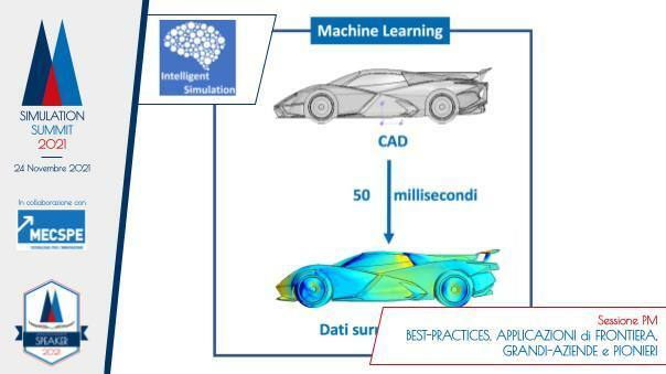 SimulSummit's tweet image. Anthony Massobrio (Intelligent Simulation Ltd) al #SIMSUM21 parla di Mentre gli uffici CAE generano (ma conservano?) Terabyte di dati, c’è sete di innovazione in progettazione. Il Machine Learning sfrutta i dati generati e fornisce strumenti pratici per … instagr.am/p/CWqndXoMfz7/