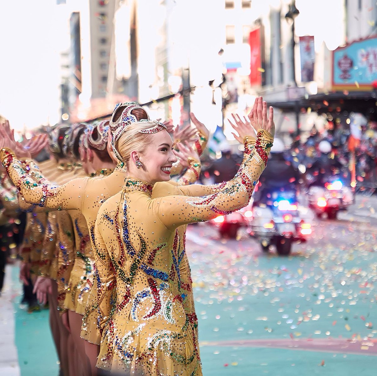 Rockettes's tweet image. We can't wait until tomorrow! 🦃 👯‍  Any guesses what number we'll be performing? Tune in to NBC during the 9AM ET hour to watch us live! #MacysParade