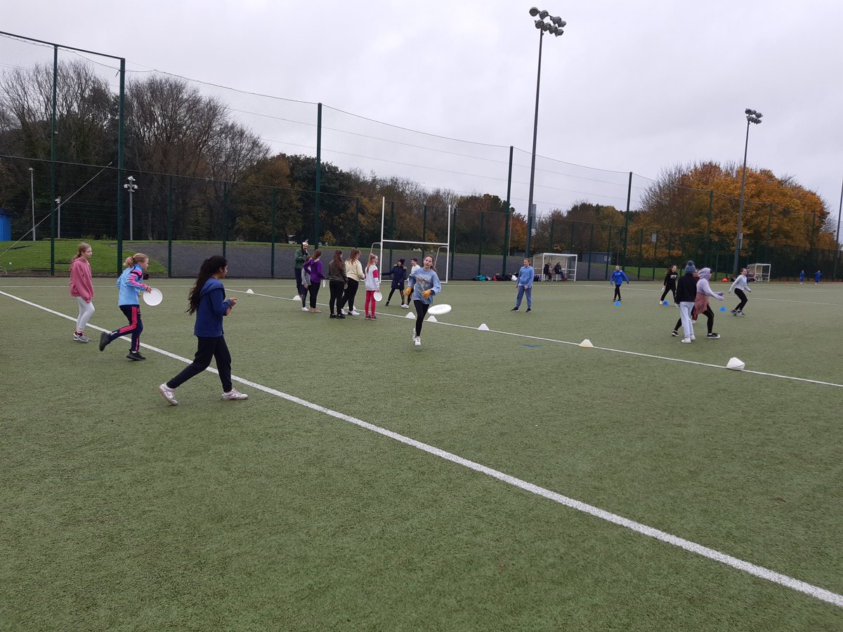 dccsportsrec's tweet photo. The cold wet morning didn’t dampen the spirits of the girls that took part in our multi-sport GAGA programme in the Clontarf pitches this morning.
The girls thoroughly enjoyed their football, tag rugby, athletics and ultimate Frisbee
#GAGA
#getallgirlsactive https://t.co/jI7LeJ8F31