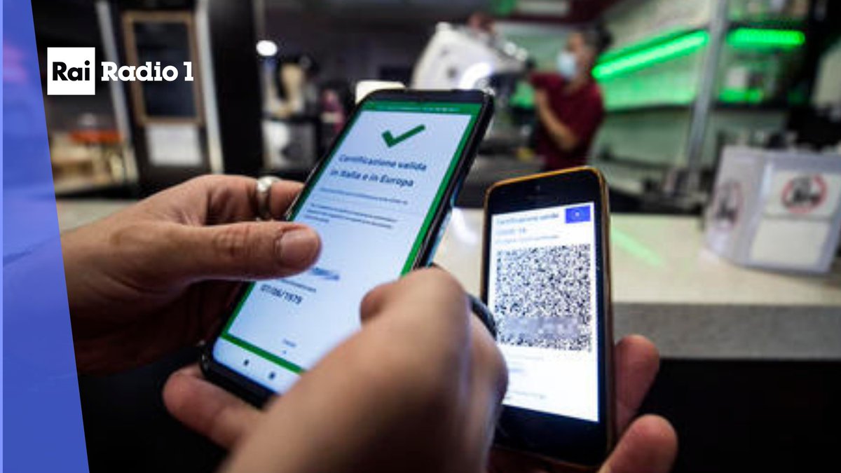 Radio1Rai's tweet image. 🔵#Svizzera #Refendum su #Greenpass Vince il Sì con il 63%