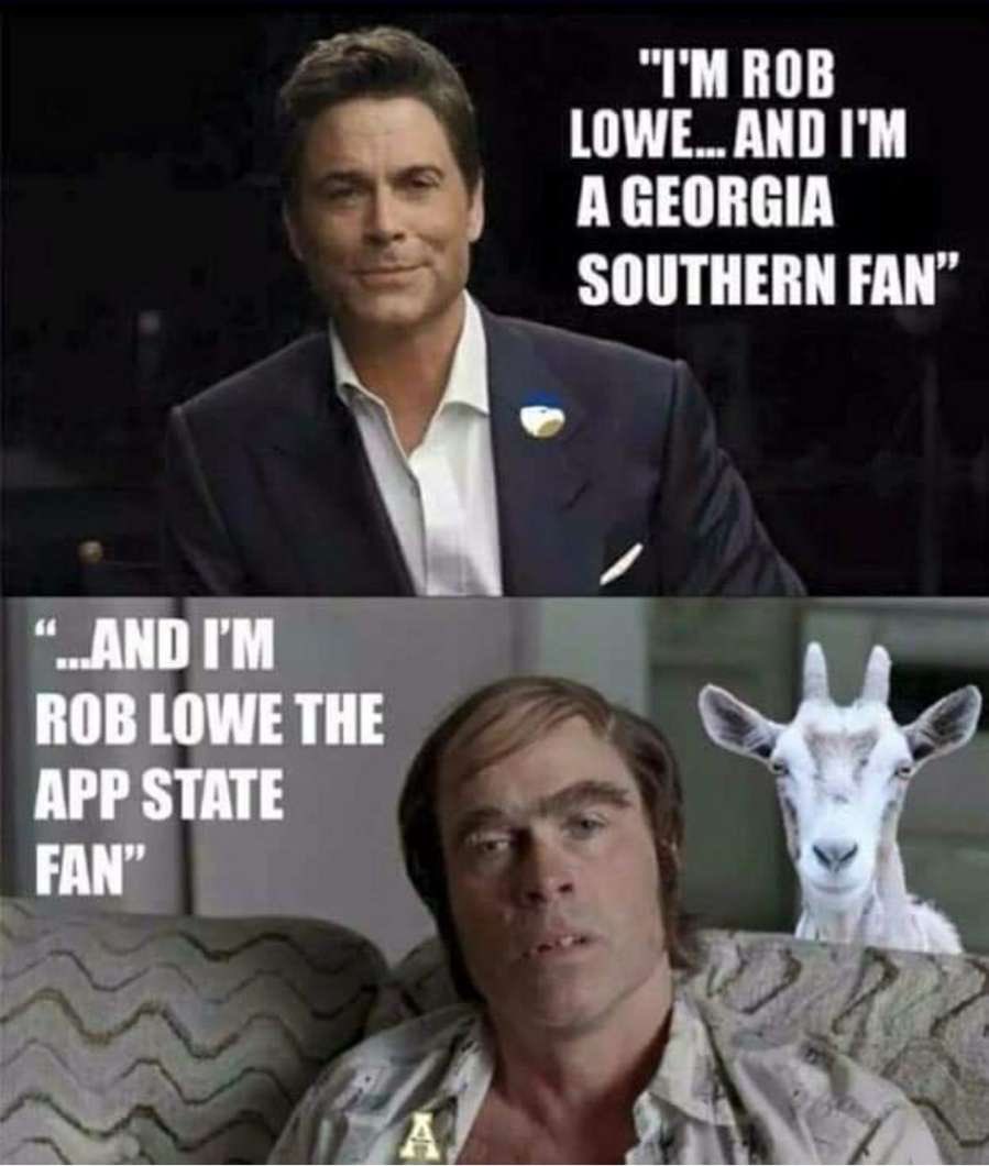 ClementsCrazies's tweet photo. 😉 #AppStateHateWeek https://t.co/1OfJfb8rMi