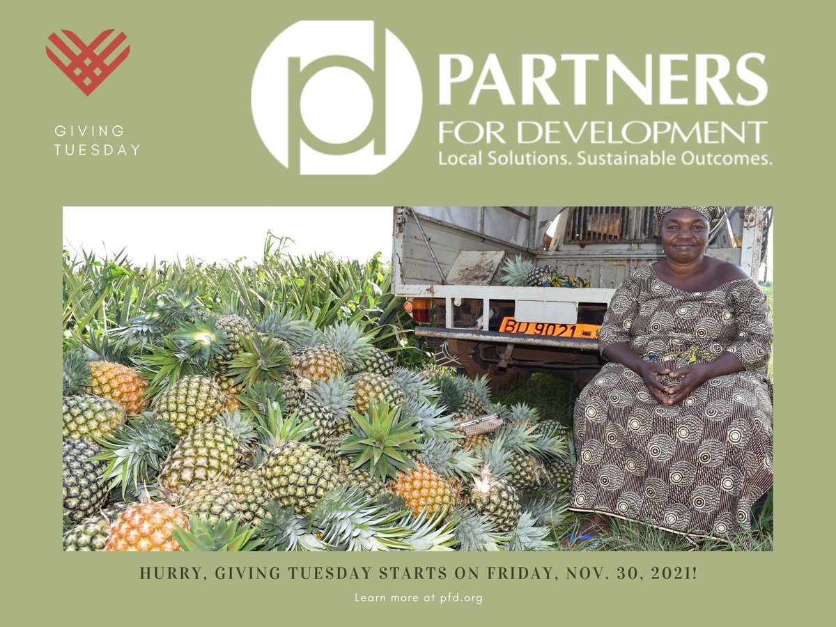 Partners4Dev's tweet photo. By donating to PfD you part of  its mission to improve the quality of life for vulnerable people in underserved communities through local and international partnerships. Visit https://t.co/eIkaGfVxb8 for #GivingTuesday https://t.co/GQnEme6ZbM