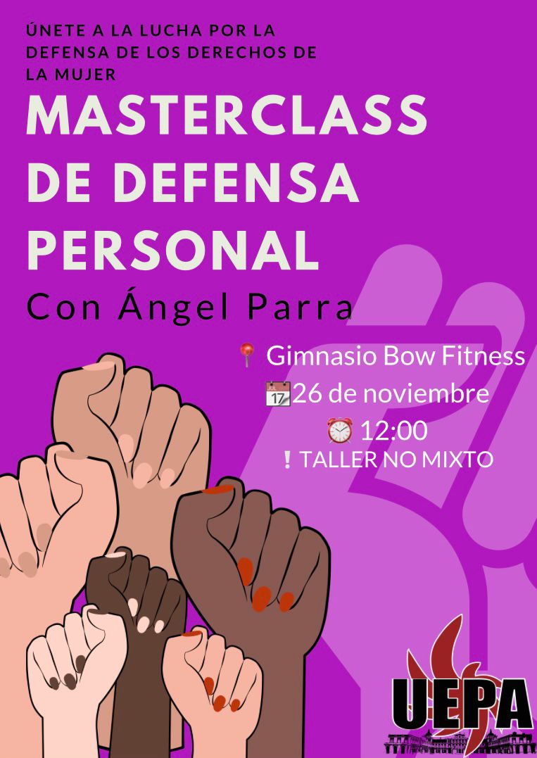 ¡El viernes Masterclass de Defensa Personal con Ángel Parra! 

Apúntate en el enlace:
docs.google.com/forms/d/e/1FAI…