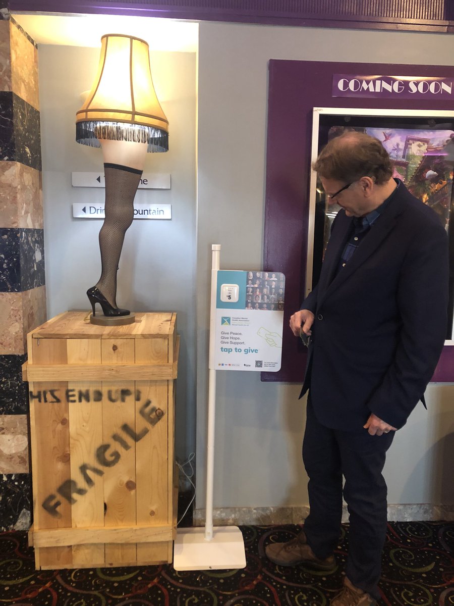HRisInnovative's tweet photo. When going to the movies this holiday season, be sure to do some @tiptappay tapping at @FilmCaCinemas in support of @cmhahalton and the Giving Trees Campaign for mental health & addictions. #GivePeace #GiveHope #GiveSupport #MentalHealth #GivingTrees #LocalChampion #Community https://t.co/YljJ04fzjt