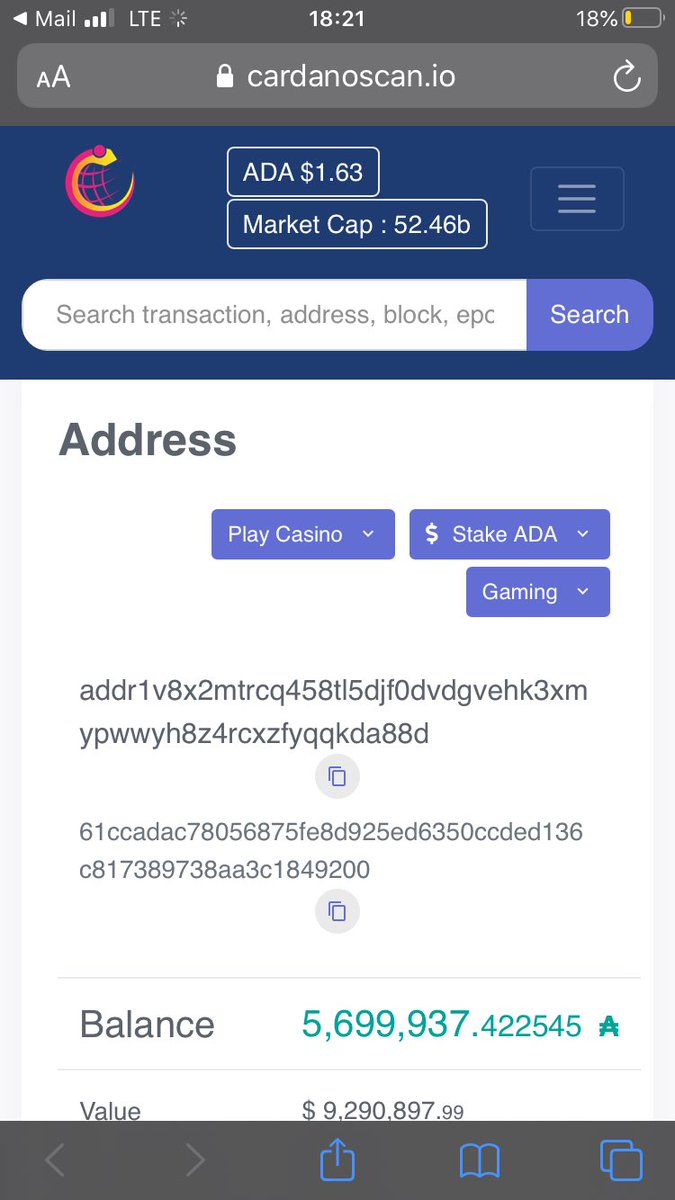 Agbalagba13's tweet photo. 5.7 Million ADA from ⁦@Pavia_io⁩ mint. 

Mad!!! 🔥 
#CNFT https://t.co/mxzzmOd65O