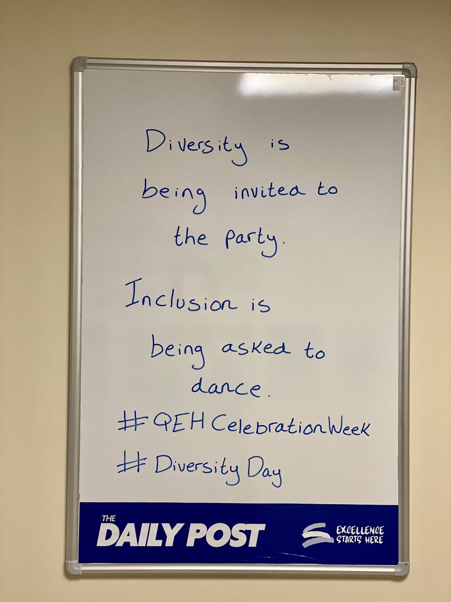 This is fab … let’s get dancing ⁦@TeamQEH⁩ 💃🏻🕺🏼#DiversityDay