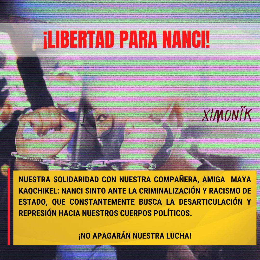 balamchis's tweet photo. No tenemos miedo. 
#LibertadParaNanci https://t.co/8et6Ky2BtI