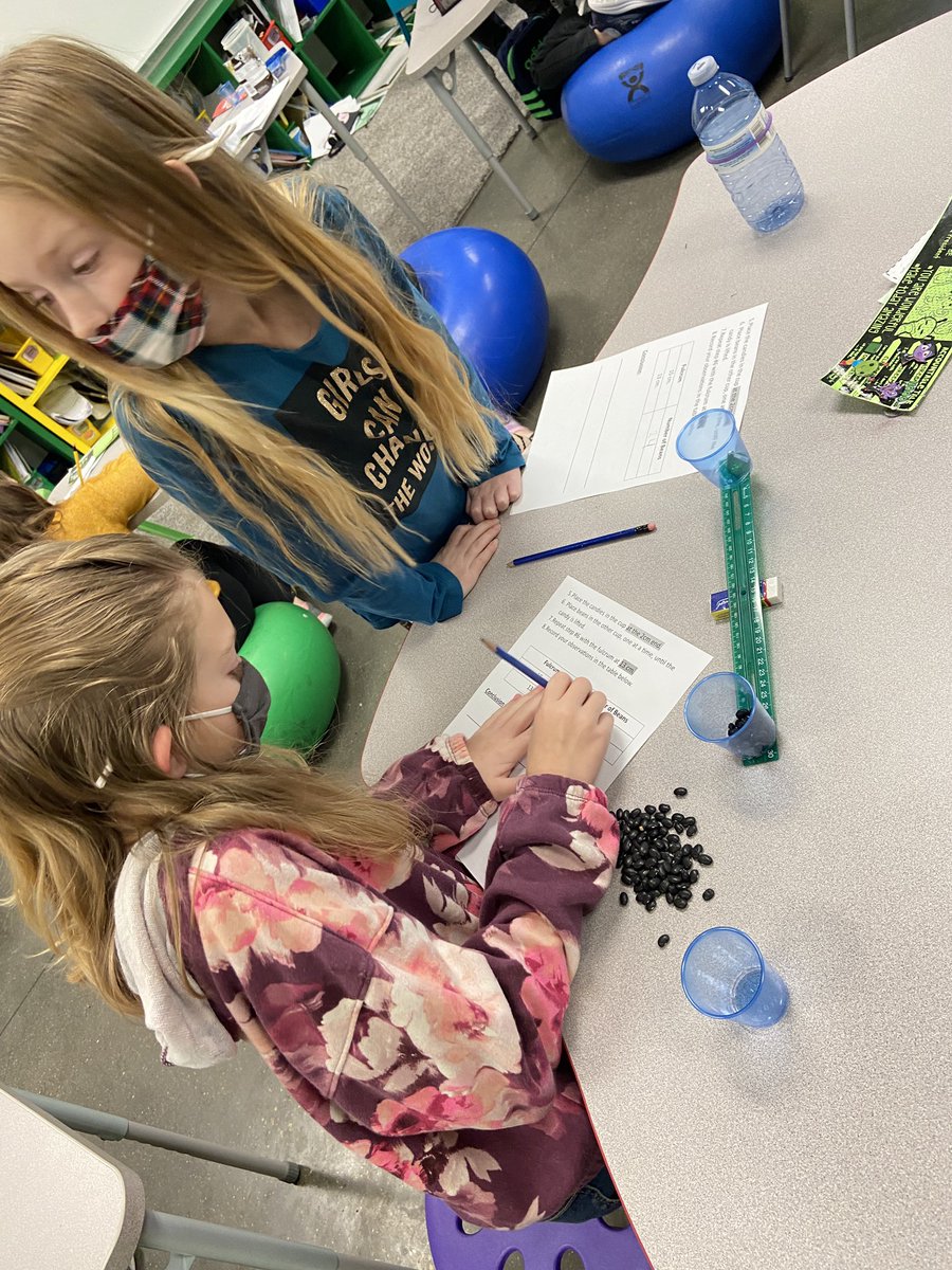 Miss Park lead <a href="/RDenny_IRIC/">Rae-Ann Denny</a> grade 4 class in a great hands on lever experiment. There may have been wrapped chocolate involved. #scienceisfun @RDPEducation <a href="/IRIC_WC/">IRIC</a> <a href="/WCPS72/">Wolf Creek Schools</a>