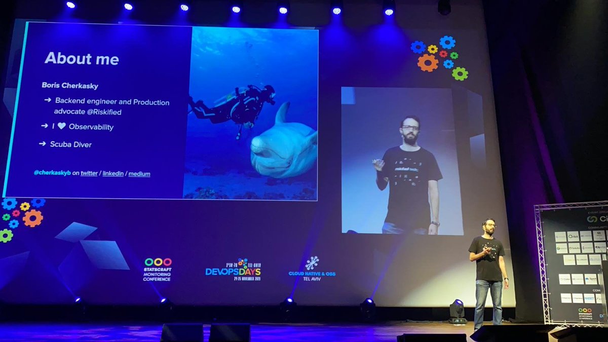 cherkaskyb's tweet photo. What an amazing experience to talk at the @statscraft track today at @DevOpsDaysTLV.
I hope that 25 minutes were enough to show biases are a real issue in prod.

As promised - my previous thoughts on Psychology + Software:
1. https://t.co/lUWrxv3t0X
2. https://t.co/8nmv7EOzHx https://t.co/3MpzViqnS8
