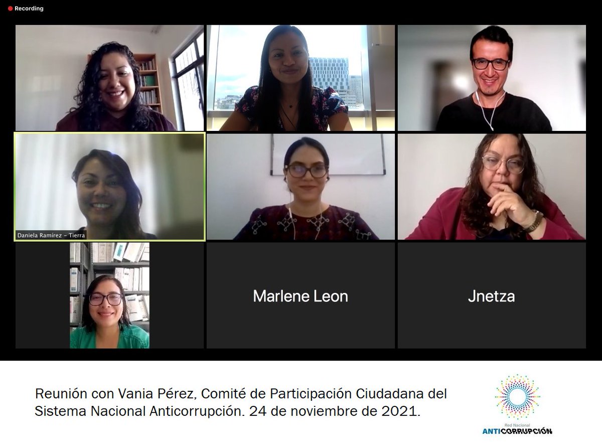 Red Nacional Anticorrupción tweet media