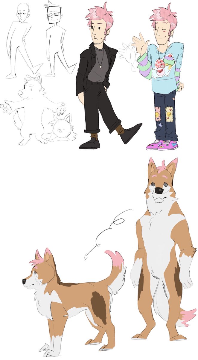 MoxArts's tweet photo. Creating an OC finally (yes it has some furry stuff in it) #art #ArtistOnTwitter #furry #furryart https://t.co/4lzLTbDUq9