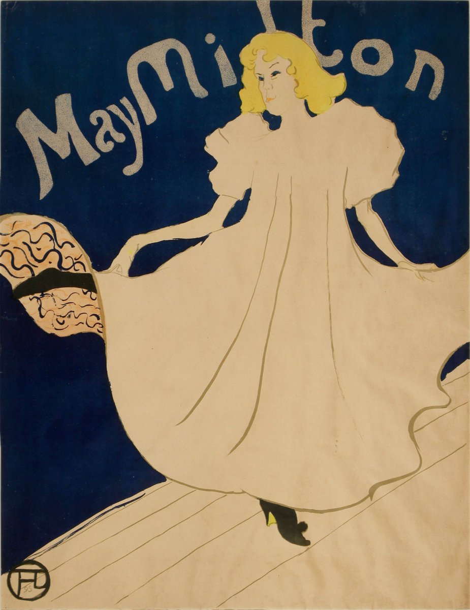 MFAStPete's tweet photo. In celebration of Henri de Toulouse-Lautrec’s birthday #onthisday, we hope you enjoy his "May Milton" color lithograph on paper from the #MFACollection 🎨
#MFAStPete #ToulouseLautrec #MayMilton https://t.co/EFaflw6V6S