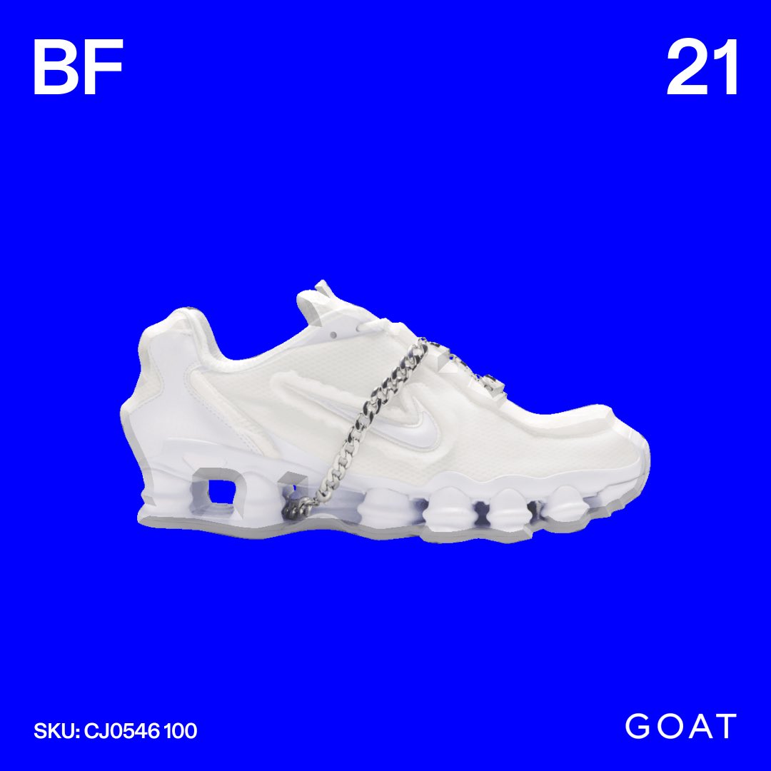 perthbguy's tweet image. Enter #GOATBLACKFRIDAY for a chance to win over $1,000,000 in free prizes, exclusive daily drops and more. goat.app.link/WvnTeEDR9kb
