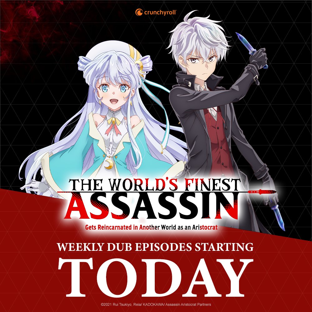 Crunchyroll Animenextlevel On Twitter The World S Finest Assassin Dub Is Out Later Today Https T Co 5mxgd8apad Twitter