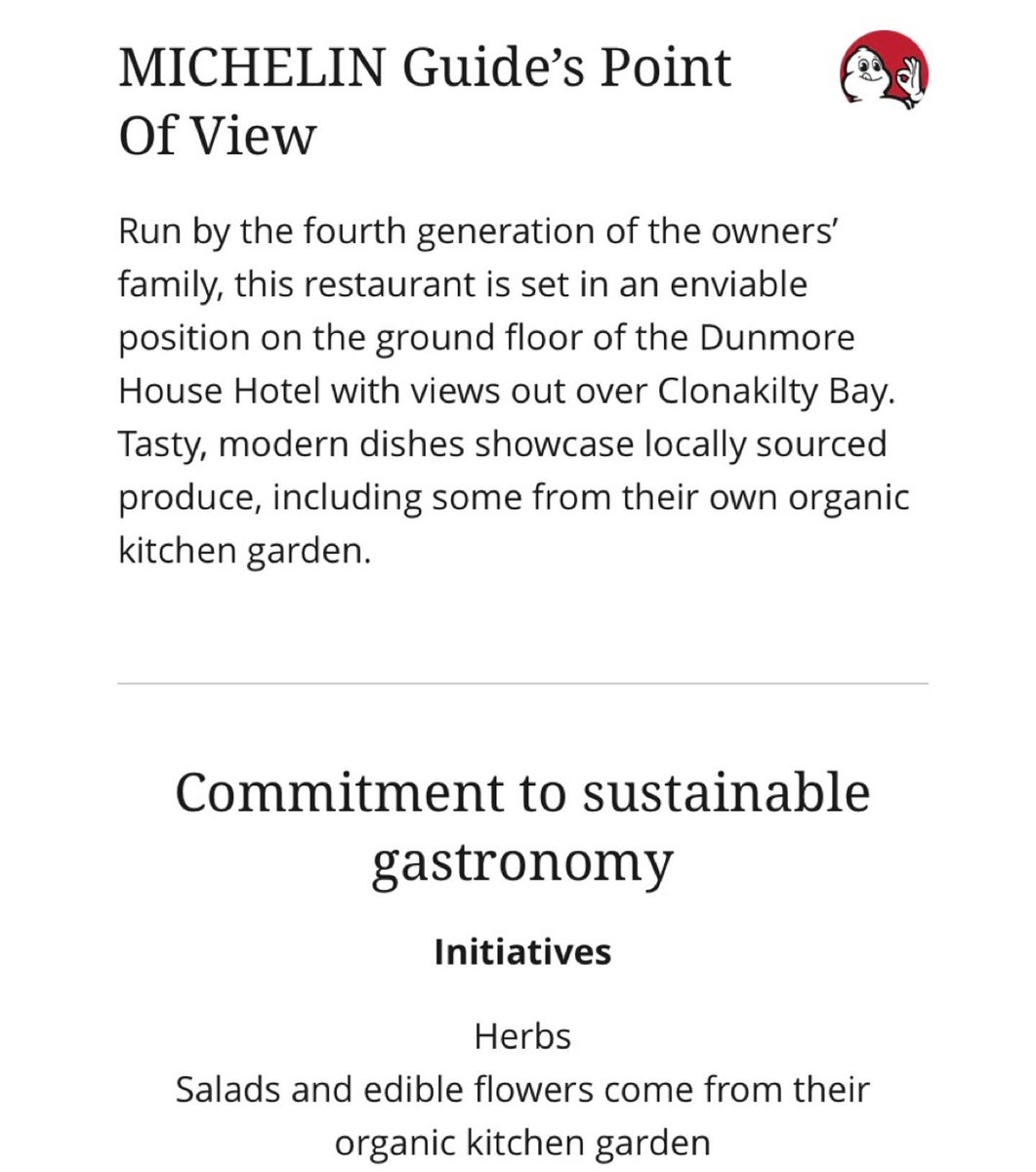 Dunmorehouse's tweet photo. We are thrilled to be included in today’s announcement of the MICHELIN Inspectors’ favourite new additions to the @MichelinGuideUK and Ireland.

Thank you to our great team, we are so proud! 

#DunmoreHouse #MichelinGuide https://t.co/ZPLEwWOqBV
