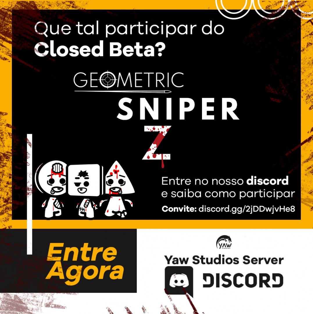 YawStudios's tweet photo. Entre no nosso discord e participe do Closed Beta! 🧟♂️
Link na bio
.
.
.
#gsz #steam #indie #closedbeta #yaw #dev #gamedev https://t.co/quGG2i1UCB