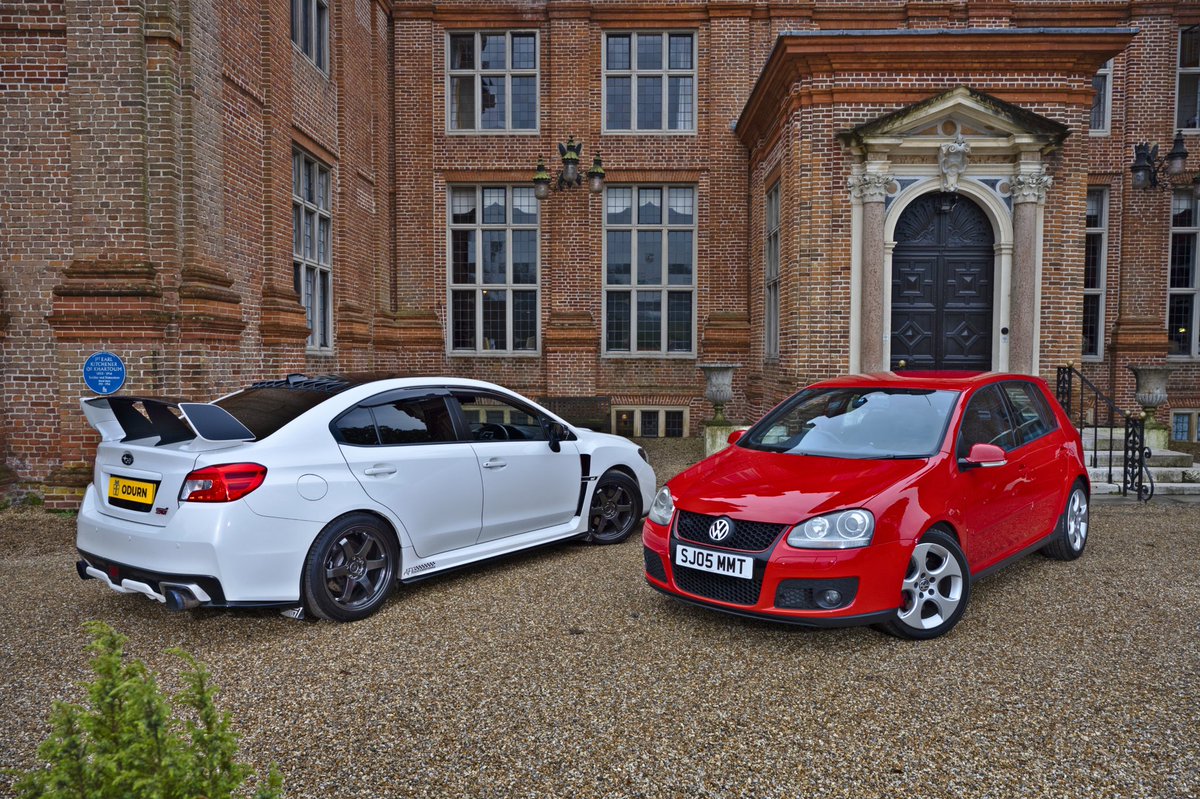 jasondoddphoto's tweet photo. The #projecttornado @collectingcars  @VW meets another 🇯🇵😂 import @Broomeparkhotel @subaruuk #imprezasti perfect two car garage? Great chance to win the white one @odurnprizes https://t.co/ZWS5H6Cg16