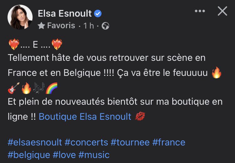 TeamElsaEsnoult's tweet photo. Elsa via Facebook https://t.co/8o92rMMKnq
