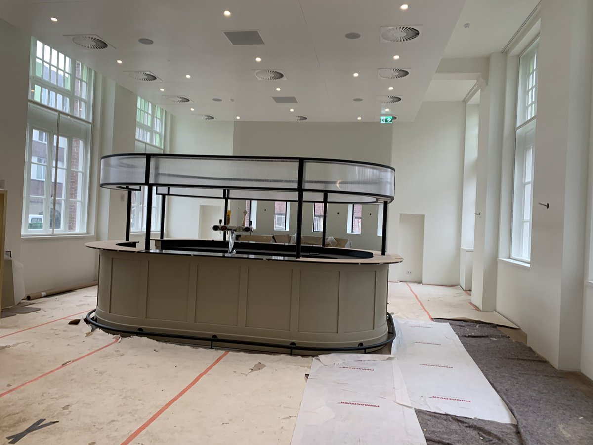 Bezoek aan het Hilton hotel in Sittard. Nog niet klaar, maar het ziet er prachtig uit. Wat een aanwinst voor de stad 👍