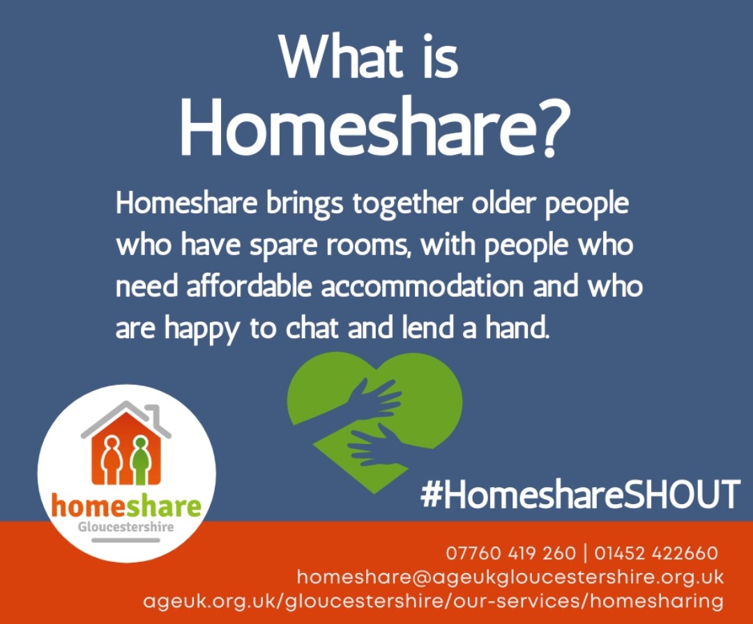 Homeshare Gloucestershire tweet media