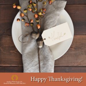 DrDavidWhiteman's tweet photo. To help everyone get into the spirit of the season, I wanted to take a moment to mention just a few of these things we are grateful for, as well as some of the most in-demand cosmetic surgery procedures we perform this time of year: https://t.co/qG9zkeE55u https://t.co/YfUpial2nv
