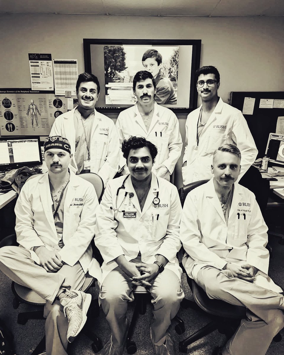John A. Cieslak III, MD, PhD (@johnthelab) on Twitter photo <a href="/VIR_RUSH/">VIR at RUSH</a> circa 1895, the days of Roentgen. Happy #movember2021 from our family to yours. Support Men’s Health Awareness. Visit Movember Foundation and consider donating at mobro.co/jeffreyhirsh.
#movember #Mustache #PowerMove #ProstateAndTesticularCancerAwareness #IRAD <a href="/VIR_RUSH/">VIR at RUSH</a> circa 1895, the days of Roentgen. Happy #movember2021 from our family to yours. Support Men’s Health Awareness. Visit Movember Foundation and consider donating at mobro.co/jeffreyhirsh.
#movember #Mustache #PowerMove #ProstateAndTesticularCancerAwareness #IRAD