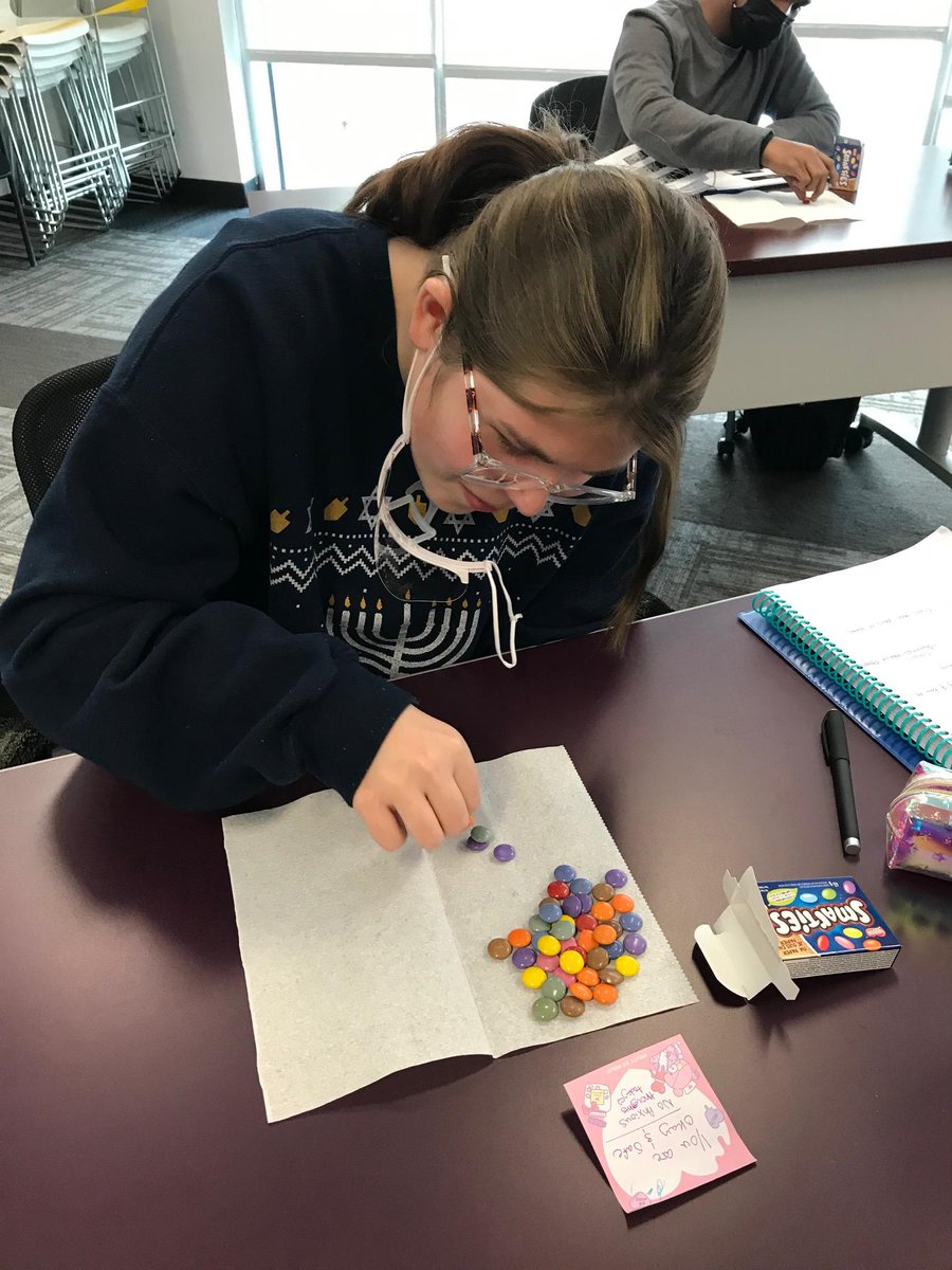 EmployAbilities's tweet photo. We use all kinds of tools in our Learn 2 Earn program! Here our students are stacking Smarties vertically. This activity required concentration and intensity, teaching how to set SMART goals.
#learn2earn #employabilities https://t.co/Zu07Jw3i6a