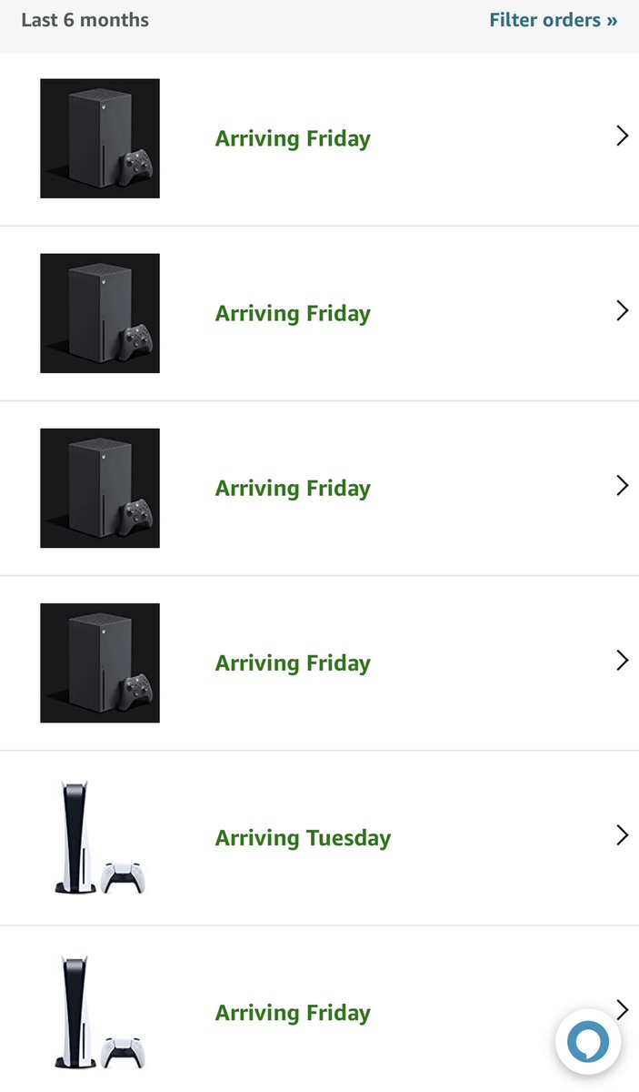 Got <a href="/AkariAutomation/">Akari</a> off the WL this week 

70+ consoles in 2 days 
Couple QLA but we chillin 

This is just off 1 prime account 

This will prob be my last tweet of 2021 

Thanks @itsrobyewest for telling me I’m too good at botting to not wipe retail 

WWFNF we out here 😵‍💫