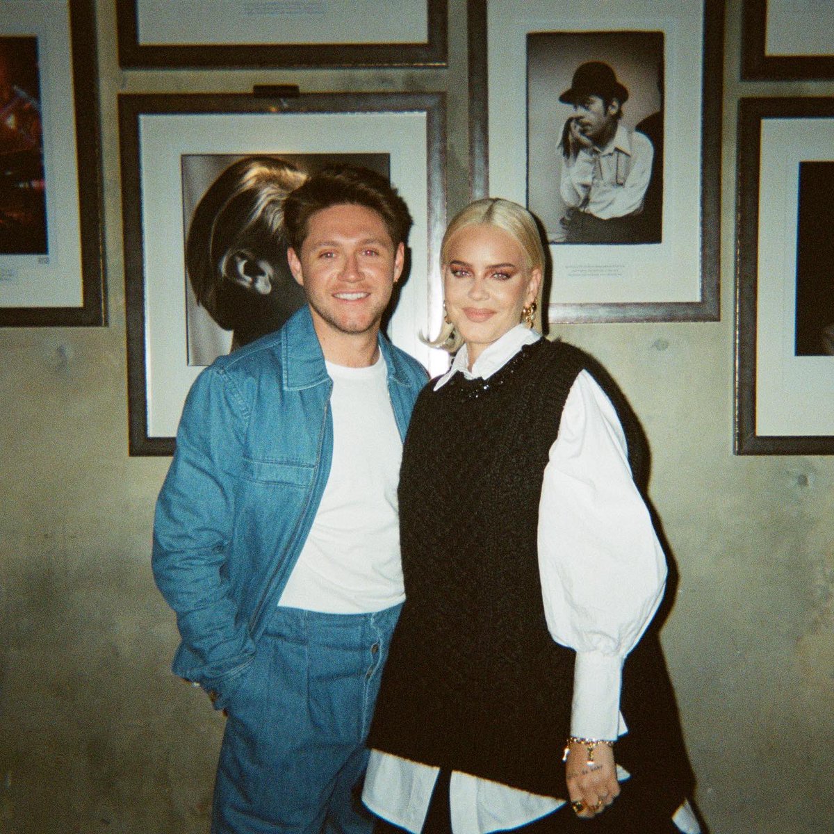 AnneMarie's tweet photo. Filming the video for #Everywhere ✨ Had so much fun on set with you @NiallOfficial 🤣🤣 @BBCCiN is such an important cause, let's keep raising money for them by downloading and streaming the track to donate 💛💛💛💛 Link below. #ChildrenInNeed https://t.co/YaJ7ibOoeQ https://t.co/QK07vM9SoH